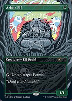 Arbor Elf (SLD-1317) - rare (Borderless)