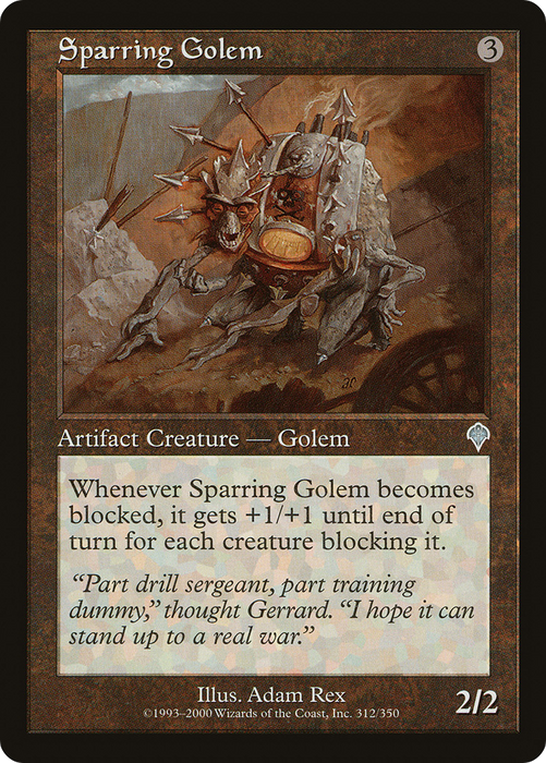 Sparring Golem (INV-312) - uncommon - Foil