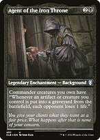Agent of the Iron Throne (CLB-492) - uncommon - Etched Foil