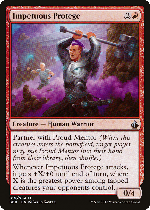 Impetuous Protege (BBD-019) - uncommon - Foil