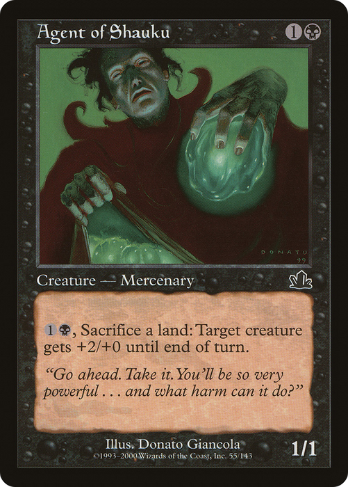Agent of Shauku (PCY-055) - common - Foil