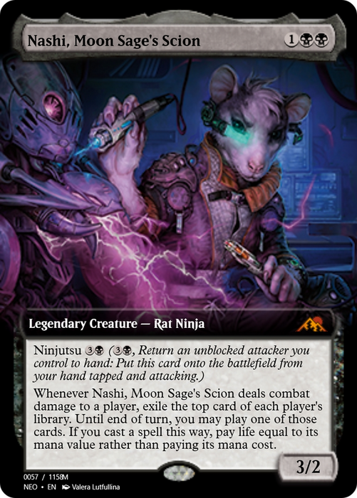 Nashi, Moon Sage's Scion (PRM-97977) - mythic