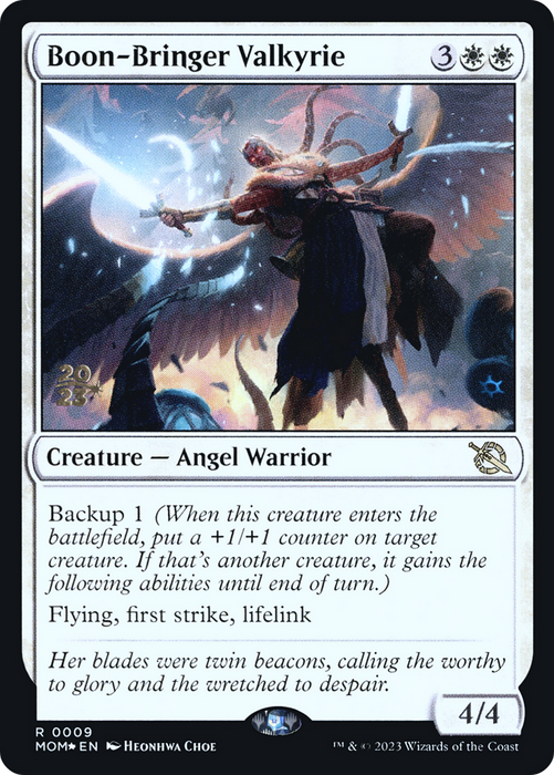 Boon-Bringer Valkyrie (PRE-09S) - rare - Foil