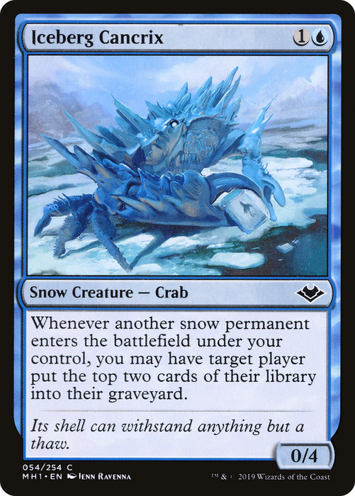Iceberg Cancrix (MH1-054) - common - Foil