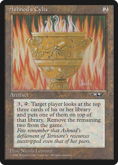 Ashnod's Cylix (ALL-117) - rare