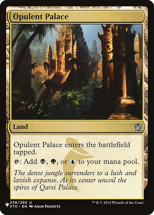 Opulent Palace (LIST-KTK-238) - uncommon