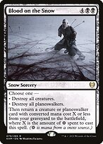 Blood on the Snow (KHM-079) - rare: (snow)