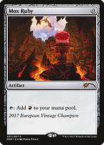 Mox Ruby (OVNT-2017EU) - special