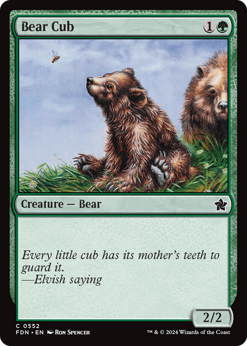 Bear Cub (FDN-552) - common