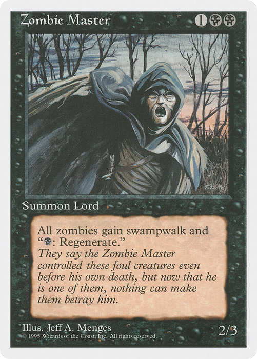 Zombie Master (4ED-174) - rare