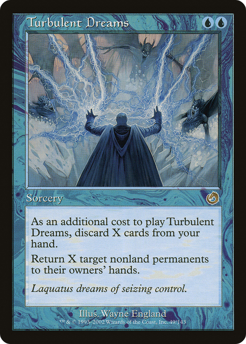 Turbulent Dreams (TOR-049) - rare - Foil