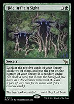 Hide in Plain Sight (MKM-166) - rare - Foil