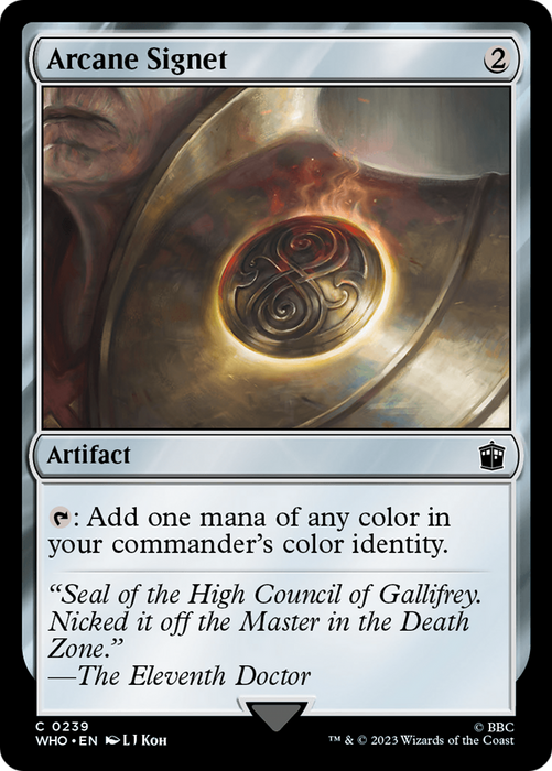Arcane Signet (WHO-239) - common - Foil