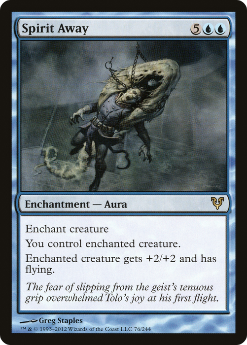 Spirit Away (AVR-076) - rare - Foil