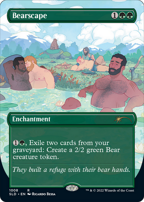 Bearscape (SLD-1008) - rare (Borderless) - Foil
