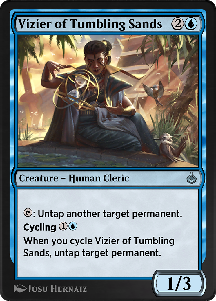 Vizier of Tumbling Sands (AKR-089) - uncommon