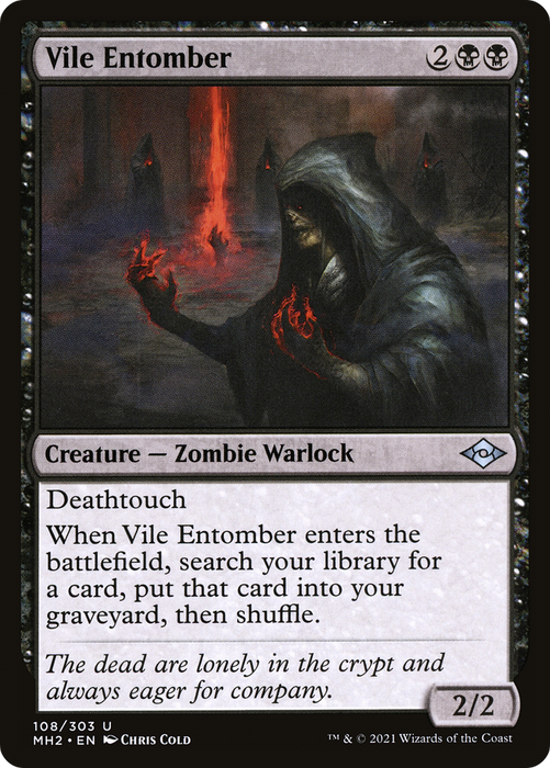 Vile Entomber (MH2-108) - uncommon - Foil
