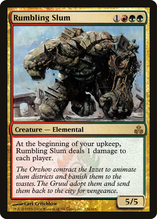 Rumbling Slum (GPT-126) - rare