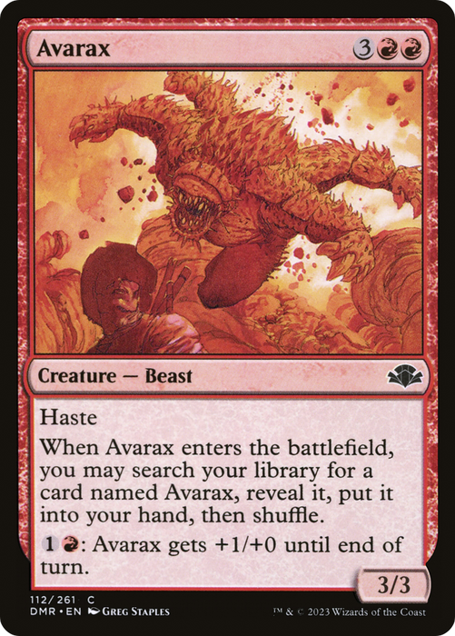 Avarax (DMR-112) - common - Foil