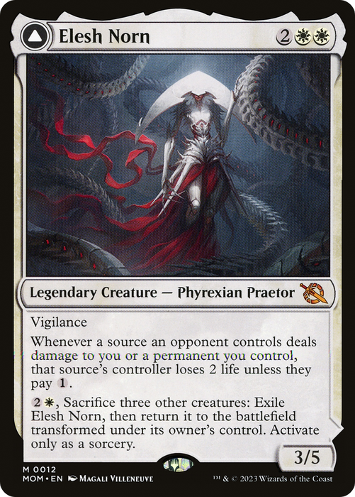 Elesh Norn // The Argent Etchings (MOM-012) - mythic