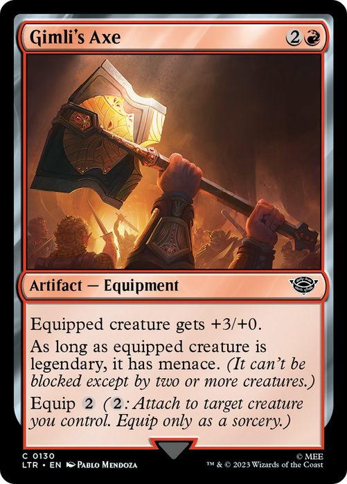 Gimli's Axe (LTR-130) - common