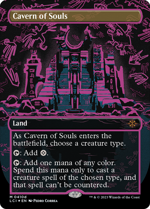 Cavern of Souls (LCI-410D) - mythic (Borderless) - Foil