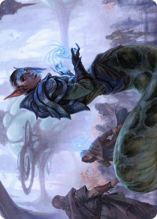 Lonis, Cryptozoologist // Lonis, Cryptozoologist (AMH2-057) - common (Borderless)