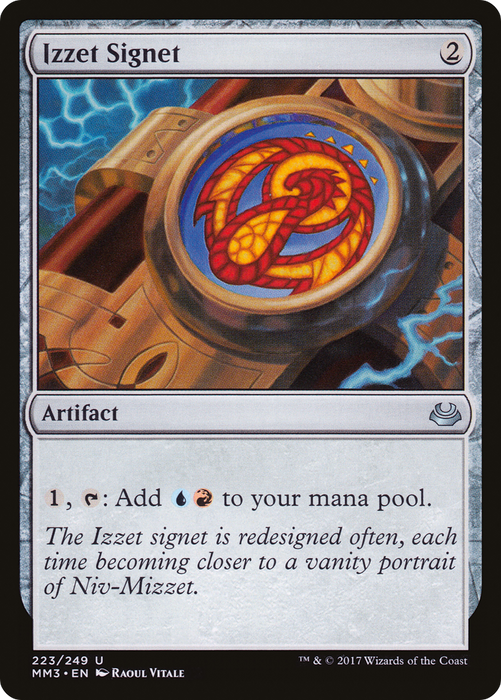 Izzet Signet (MM3-223) - uncommon - Foil
