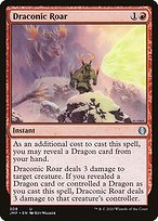 Draconic Roar (JMP-308) - uncommon