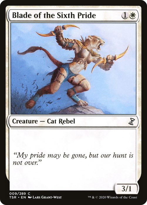 Blade of the Sixth Pride (TSR-009) - common - Foil