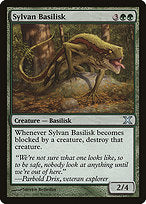 Sylvan Basilisk (10E-301) - uncommon