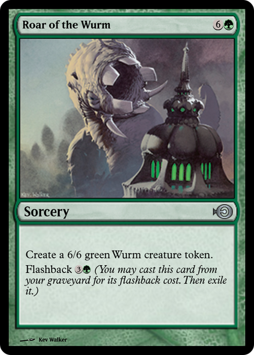 Roar of the Wurm (PRM-32565) - uncommon - Foil
