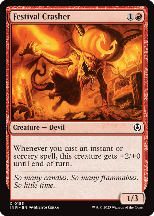 Festival Crasher (INR-153) - common - Foil
