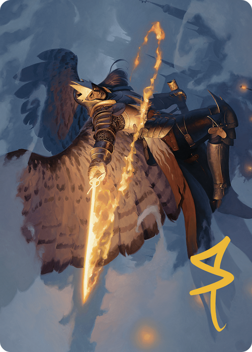 Aurelia's Vindicator // Aurelia's Vindicator (AMKM-001) - common (Borderless) - Foil