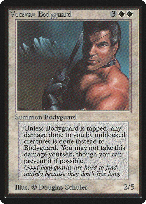 Veteran Bodyguard (LEB-042) - rare