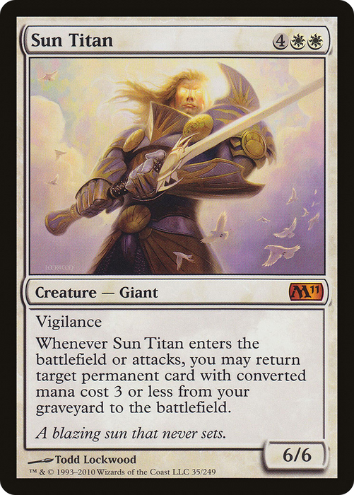 Sun Titan (M11-035) - mythic - Foil