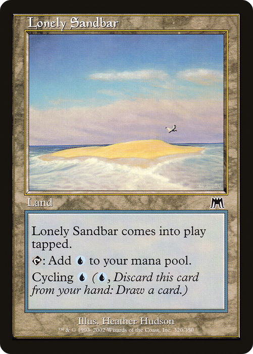 Lonely Sandbar (ONS-320) - common - Foil