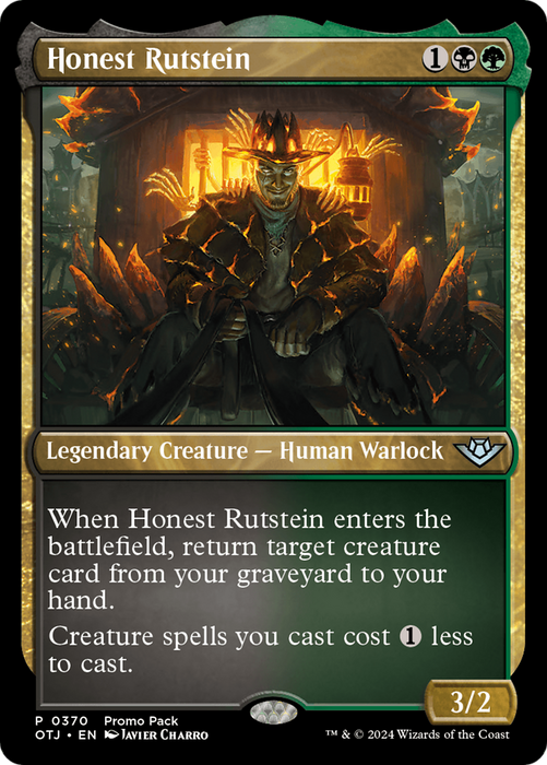 Honest Rutstein (PPOTJ-370) - uncommon