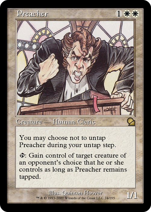 Preacher (ME1-024) - rare - Foil