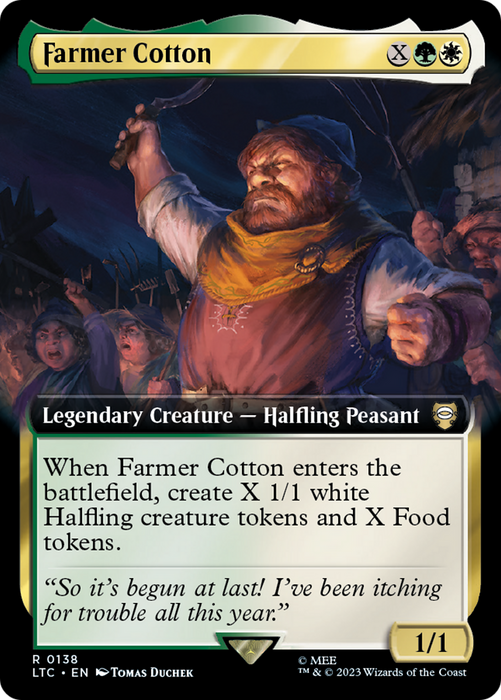 Farmer Cotton (LTC-138) - rare: (Extended Art)