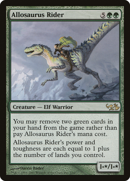 Allosaurus Rider (EVG-002) - rare