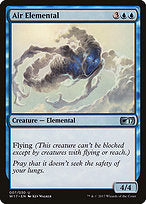 Air Elemental (W17-007) - uncommon