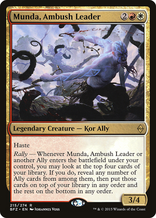 Munda, Ambush Leader (BFZ-215) - rare
