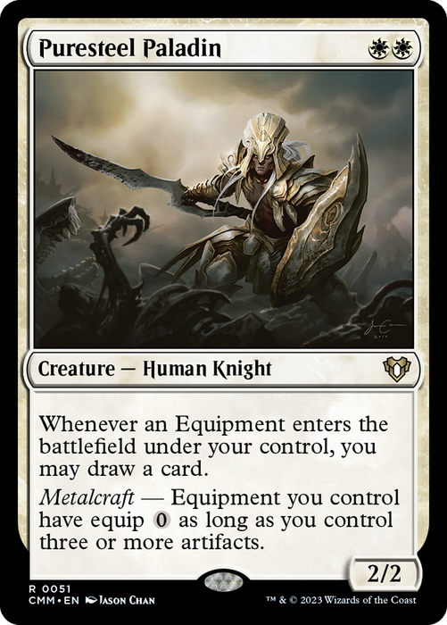 Puresteel Paladin (CMM-051) - rare