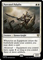 Puresteel Paladin (CMM-051) - rare