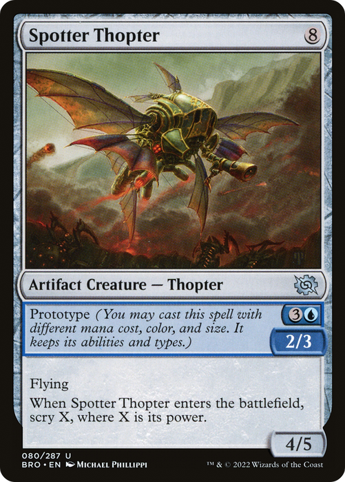 Spotter Thopter (BRO-080) - uncommon
