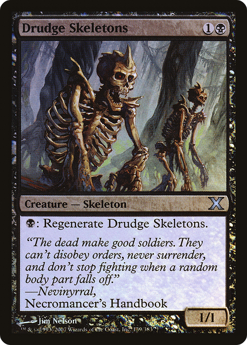 Drudge Skeletons (10E-139★) - uncommon - Foil