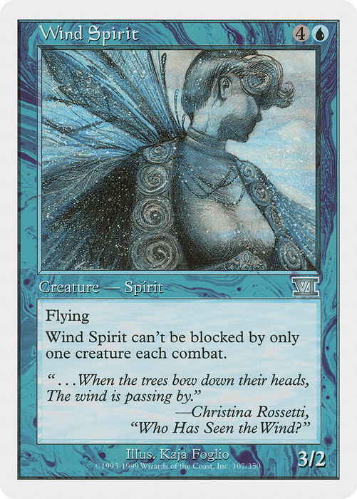 Wind Spirit (6ED-107) - uncommon