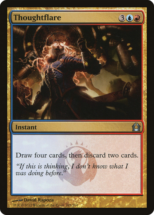 Thoughtflare (RTR-203) - uncommon - Foil