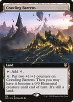 Crawling Barrens (ZNR-378) - rare: (Extended Art)